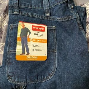 men’s wrangler carpenter jeans